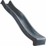 JIPOS Skluzavka dětská antracit HDPE typ 'S-line' 3m vodní přípojka – Hledejceny.cz