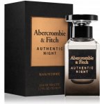 Abercrombie & Fitch Authentic Night toaletní voda pánská 50 ml – Hledejceny.cz