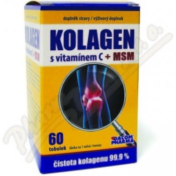 Dacom Pharma Kolagen s Vitamínem C + MSM 60 tablet