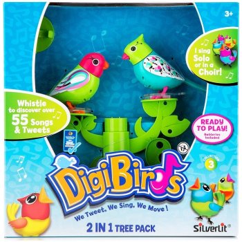 Silverlit Digibirds se stojánkem strom 2v1 88237B