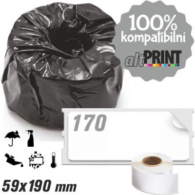 Štítky AltPrint[Dymo] LW Durable - odolné, 59x190, 170ks – Hledejceny.cz