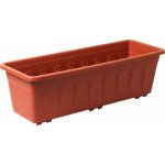 PLASTKON Truhlík Garden 40 cm hnědý – Hledejceny.cz