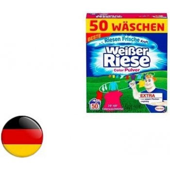 Weisser Riese Frische Kraft Color Pulver prášek na praní 50 PD