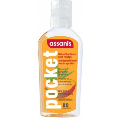Assanis antibakteriální gel na ruce Mango 80 ml