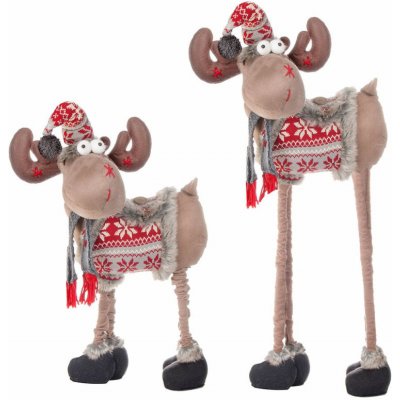 SPRINGOS Vianočný sob 84-124 cm CA0107 – Sleviste.cz