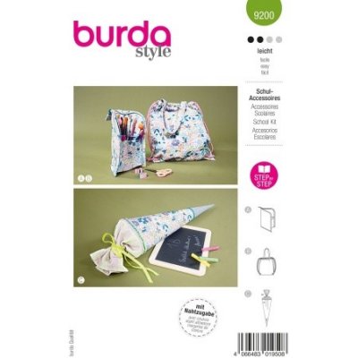 Střih Burda potřeby pro školáky číslo 9200 – Hledejceny.cz