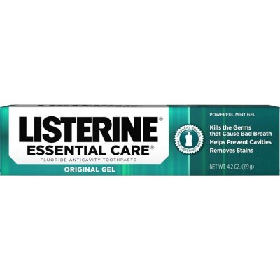 Listerine Essential Care Gel gelová zubní pasta 119 g – Hledejceny.cz