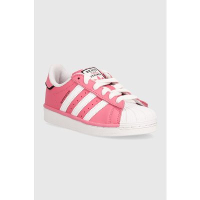 adidas Superstar Kids IE0857 růžová – Zboží Mobilmania