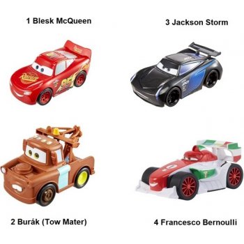Mattel Cars Interaktivní auta se zvuky