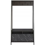 ASIR Předsíňová stěna DEVIN černá – Sleviste.cz