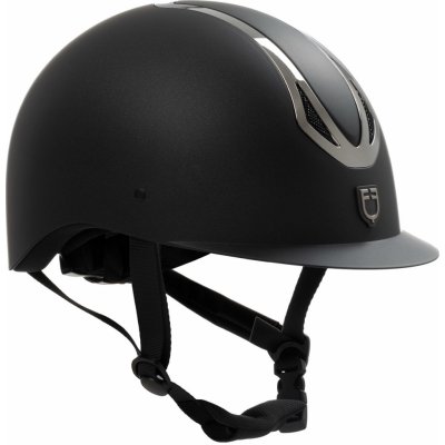 EQUESTRO Helma jezdecká Azael Rowel Fitting black gunmetal – Zboží Dáma