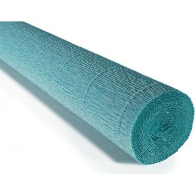 Italský krepový papír Cartotecnica Rossi 180g (50 x 250cm) - azurová modrá 17E/3 – Sleviste.cz