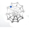 Přívěsky Čištín Stříbrný přívěšek pavučina zirkon spinel P 1401