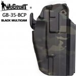 Wosport opaskové holster GB35 multicam black – Zboží Mobilmania