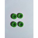 Knoflík čtyřdírkový 15mm - zelený – Zboží Dáma Knoflík čtyřdírkový 15mm - zelený – Zboží Dáma