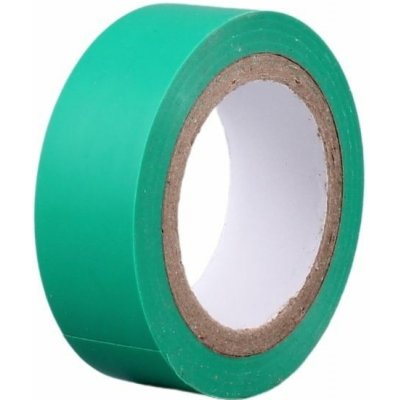 Izolační páska elektrikářská PVC 19mm / 20m zelená – Zboží Mobilmania