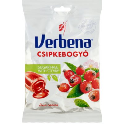 Verbena Light bonbóny Šipka + Vitamín C bez cukru 60 g