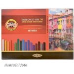 KOH-I-NOOR Křída prašná hranatá souprava TOISON D´OR 8585 36 barev – Zboží Dáma KOH-I-NOOR Křída prašná hranatá souprava TOISON D´OR 8585 36 barev – Zboží Dáma