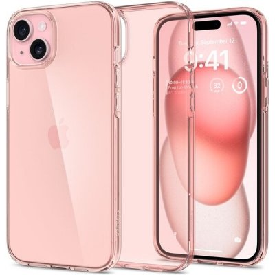 Pouzdro Spigen Crystal Flex iPhone 15 Plus růžové – Zboží Mobilmania