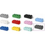 LEGO® úložný box 8 se zásuvkou 25 x 50 x 18 cm tmavě šedá – Zboží Mobilmania