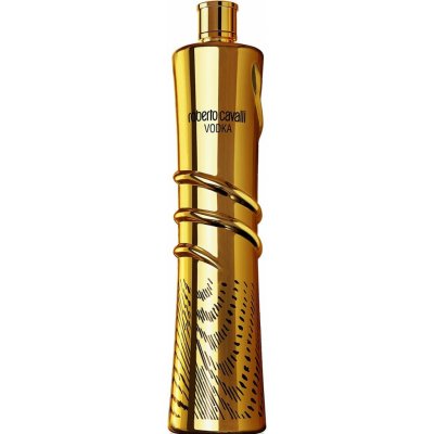 Roberto Cavalli Vodka Gold Edition 40% 1 l (holá láhev)