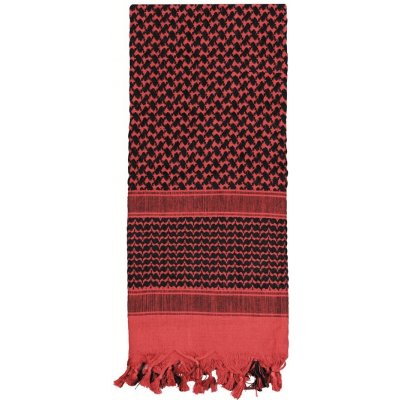 Šátek Rothco Shemagh červeno černý – Hledejceny.cz