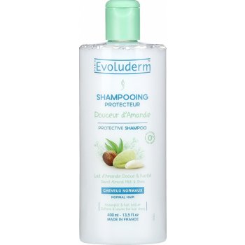 Evoluderm ochranný šampon pro normální vlasy s mandlovým mlékem Protective Shampoo Doucer d`Amande 400 ml