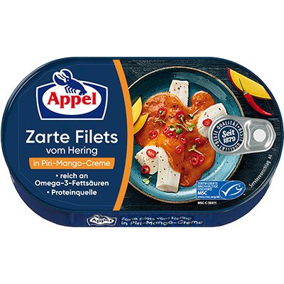 Appel Filety ze sleďů v Piri mango omáčce 200 g – Zbozi.Blesk.cz