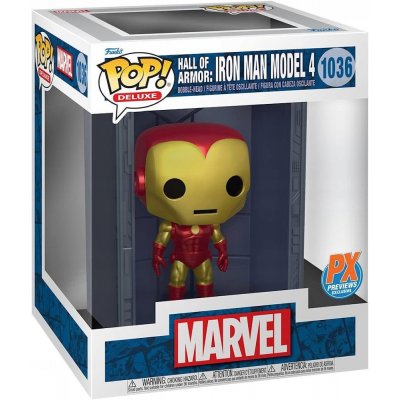 Funko Pop! Marvel Deluxe Hall of Armor Iron Man Model 4 PX Exclusive 9 cm – Zbozi.Blesk.cz