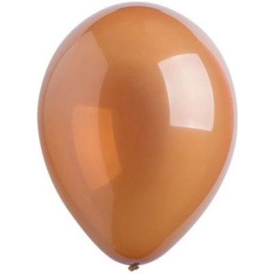 Amscan Balónky latexové dekoratérské Crystal čokoládové 12 cm – Zboží Dáma