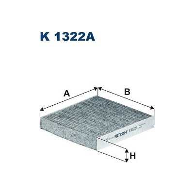 Filtr, vzduch v interiéru FILTRON K 1322A – Hledejceny.cz