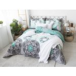 Xpose ­­ bavlna povlečení ALBÍNA tyrkysové 2x140x200 2x70x90 – Zboží Dáma