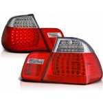 Zadní světla, lampy LED BMW E46, 1998-2001, sedan, čiré, červené – Hledejceny.cz