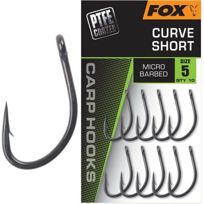Fox Curve Shank Short vel.4 10 ks – Hledejceny.cz