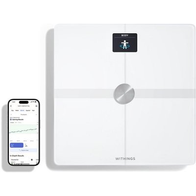 Withings Body Smart Advanced Body Composition Wi-Fi Scale White – Zboží Mobilmania