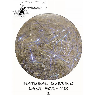 Tommi-fly Natural dubbing mix Liška Magic Blue – Hledejceny.cz