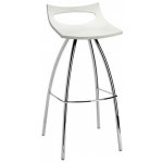 Scab Diablito vysoká bílá + chrom – Zboží Dáma