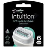 Wilkinson Intuition 2v1 Soap&Shave Sensitive 6 ks – Zboží Mobilmania
