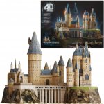 4D BUILD 3D Puzzle Harry Potter: Bradavický hrad 209 ks – Hledejceny.cz