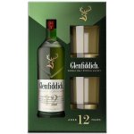 Glenfiddich 12y 40% 0,7 l (dárkové balení 2 sklenice) – Zboží Dáma Glenfiddich 12y 40% 0,7 l (dárkové balení 2 sklenice) – Zboží Dáma