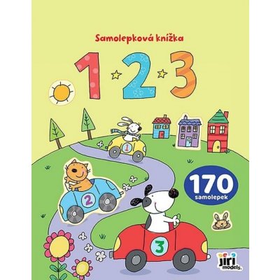 Jiri Models Samolepková knížka 123 – Sleviste.cz