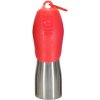 Cestovní láhev pro psy Kong Stainless Steel cestovní láhev H2O červená 740 ml