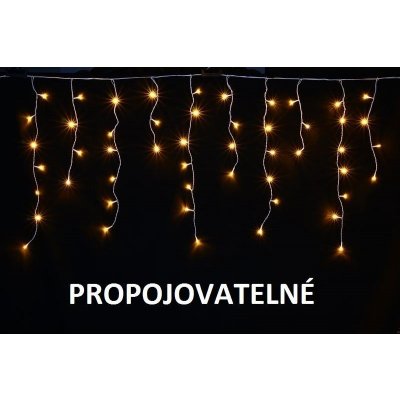 LUMA LED Vánoční světelný déšť 630 LED 20m přívod 5m IP44 teplá bílá