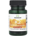 Swanson Vitamín K2 MK7 50 mcg 30 kapslí – Hledejceny.cz