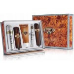 Cuba Must Have Gold EDT 100 ml + EDT 35 ml + 100 ml vody po holení + 200 ml sprchový gel + deospray 200 ml dárková sada – Zboží Dáma
