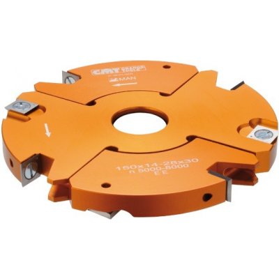 CMT Orange Tools Fréza drážkovací stavitelná s VBD 150x14-28x30 4+4z C694.021.30 – Hledejceny.cz