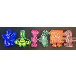 Vykrajovátka a razítka Spongebob v kalhotách – 3D tisk z PLA Verze: Sada – Zbozi.Blesk.cz