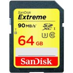 Paměťová karta Sandisk SDXC Extreme 64GB UHS-I U3 (90R/40W) (173356) Paměťová karta Sandisk SDXC Extreme 64GB UHS-I U3 (90R/40W) (173356)