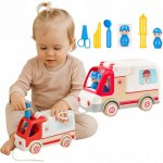 Woody Auto ambulancia so zvukmi a svetlom – Zbozi.Blesk.cz