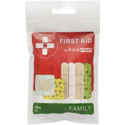 Fixaplast FIRST AID Family MIX náplasti 36 ks